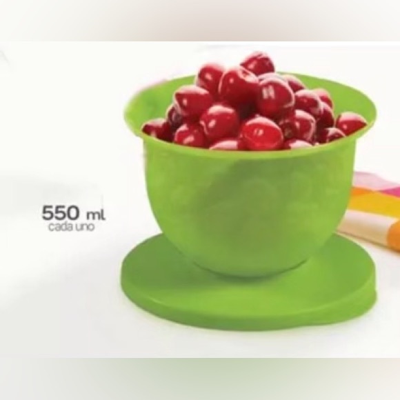 Tupperware Impressions Classic Mini Bowl Green Color - Picture 3 of 3